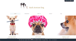 Desktop Screenshot of barkavedog.com