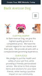Mobile Screenshot of barkavedog.com